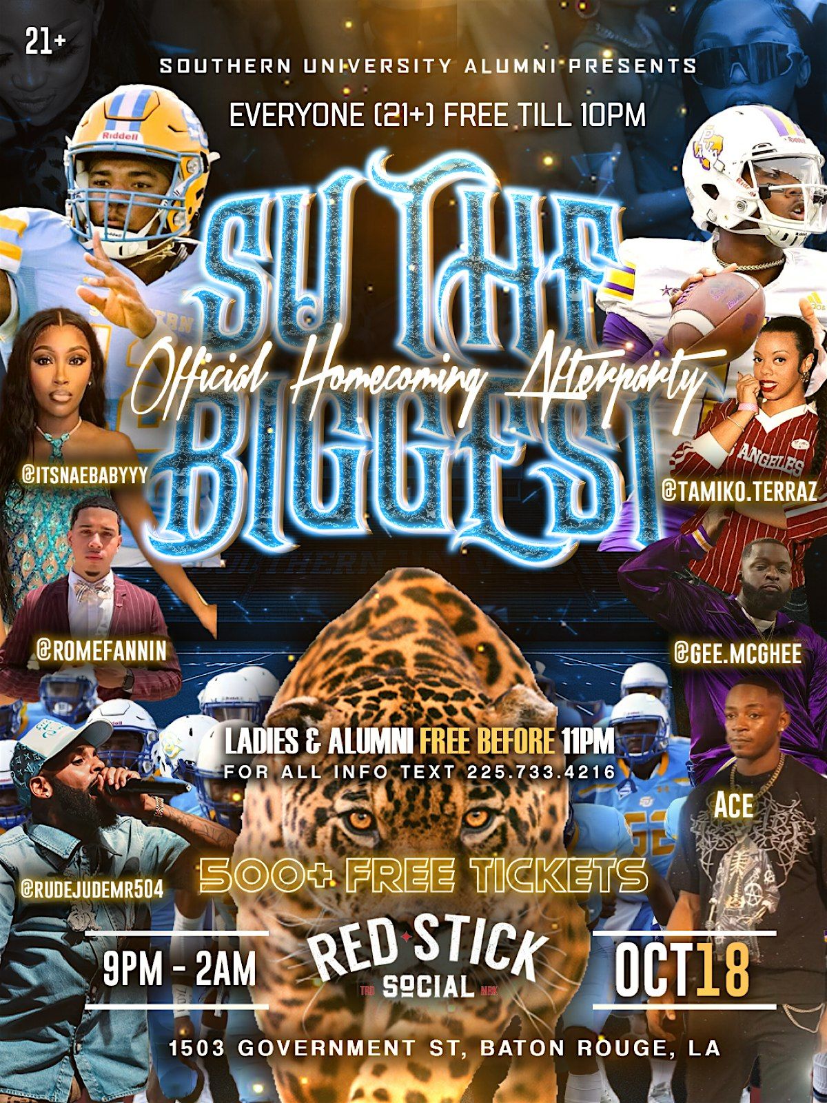 SU THE BIGGEST ALUMNI EXPERIENCE, 18 October | Event in Baton Rouge | AllEvents