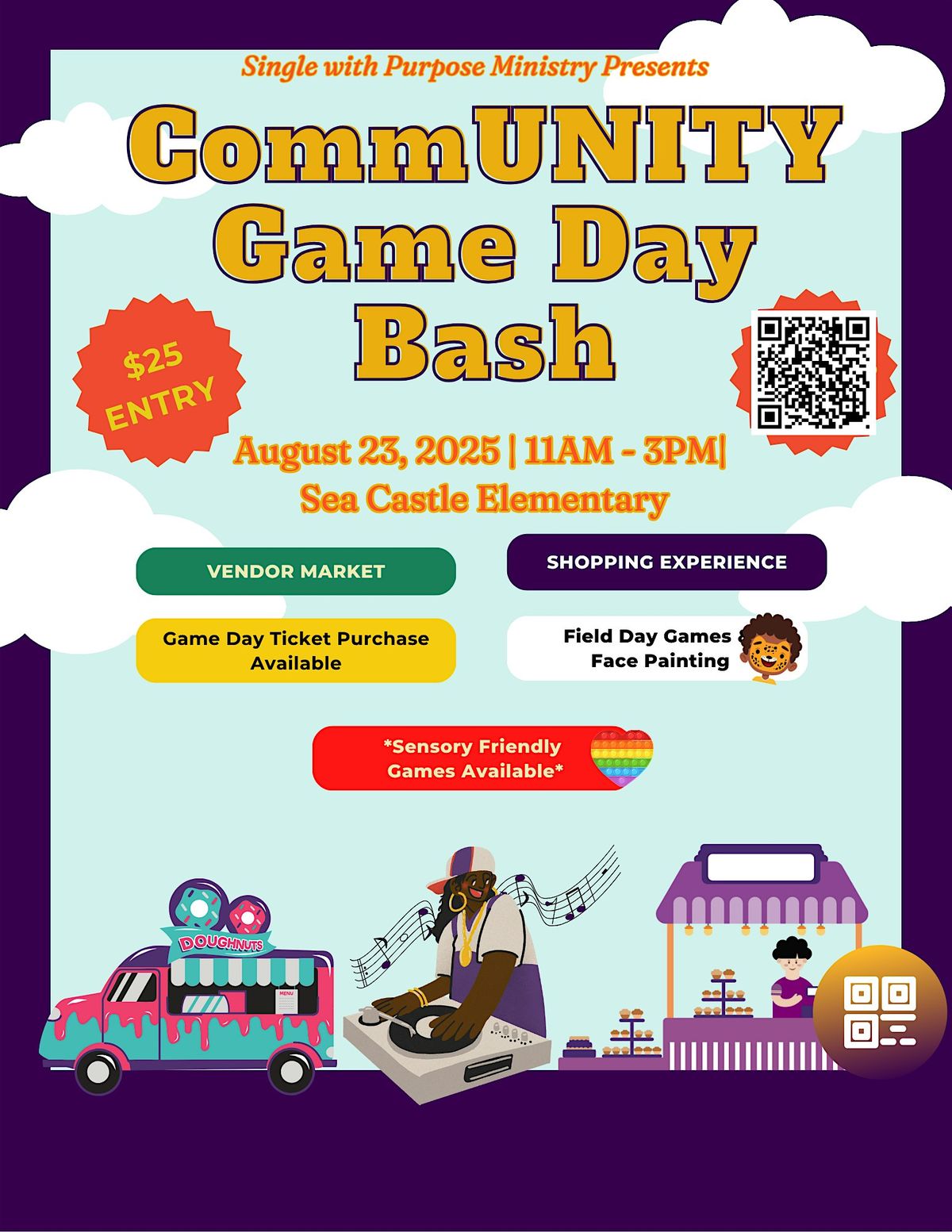 CommUNITY Game day Bash, 23 August | Event in Miramar | AllEvents