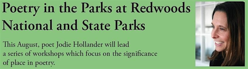 Poetry in the Parks - Workshop Series, 1 August | Event in Orick | AllEvents