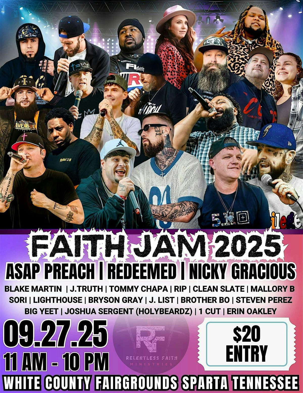 Faith Jam 2025, 27 September | Event in Sparta | AllEvents