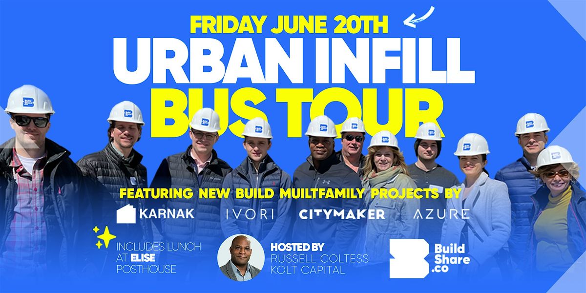 Ottawa Urban Infill Land Development Bus Tour, 20 June | Event in Ottawa | AllEvents