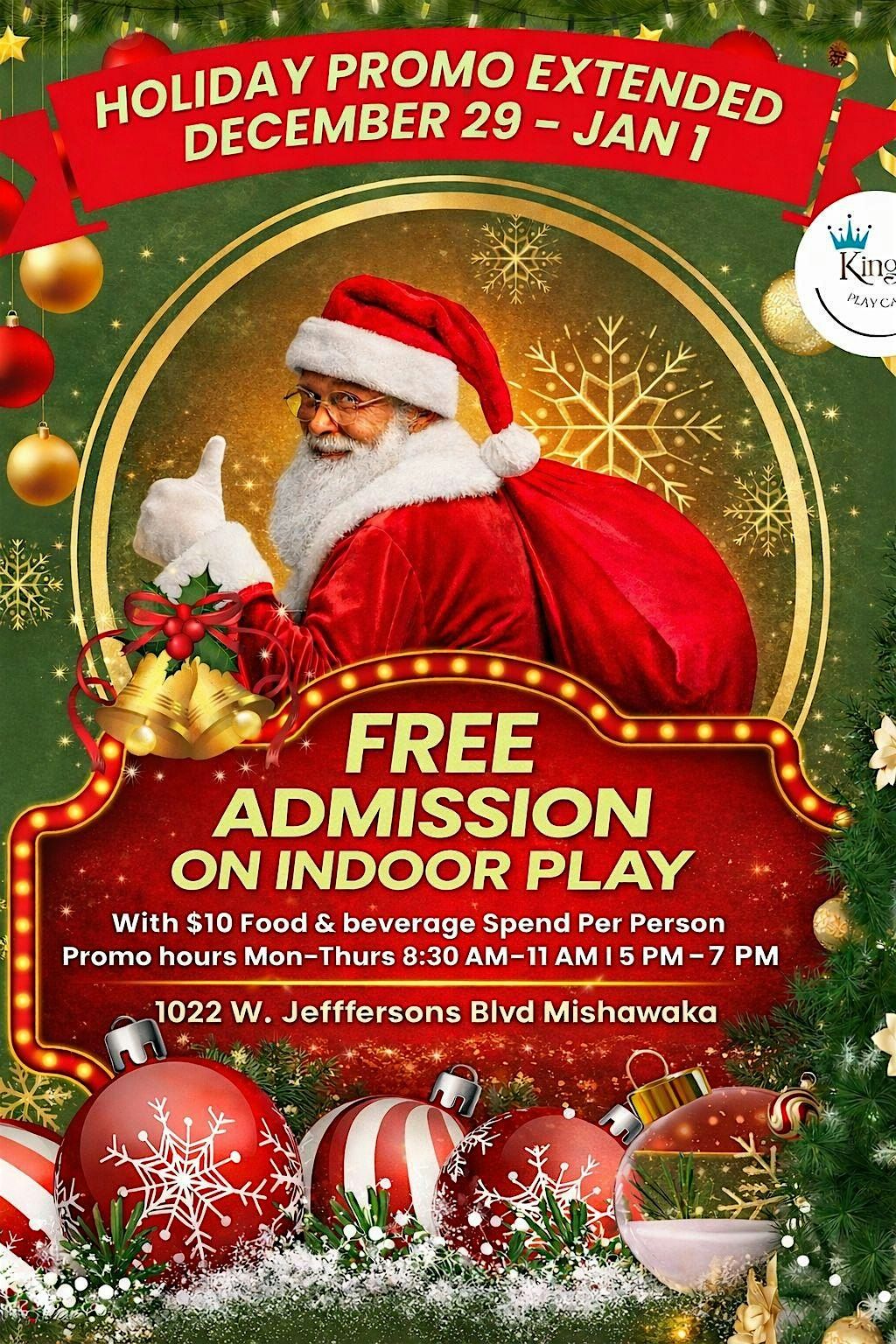 Ring in the New Year Free Admission 8:30–11 AM I 5–7 PM(Dec 29-Jan 1) Only