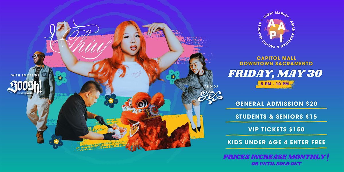 AAPI Night Market, 30 May | Event in Sacramento | AllEvents