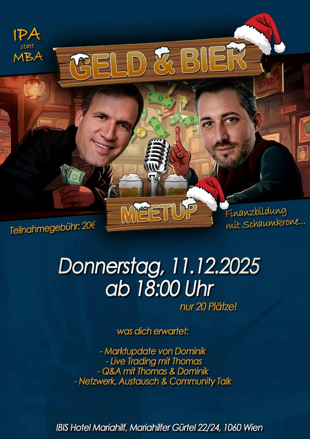 Finanz Stammtisch, 11 December | Event in Wien | AllEvents