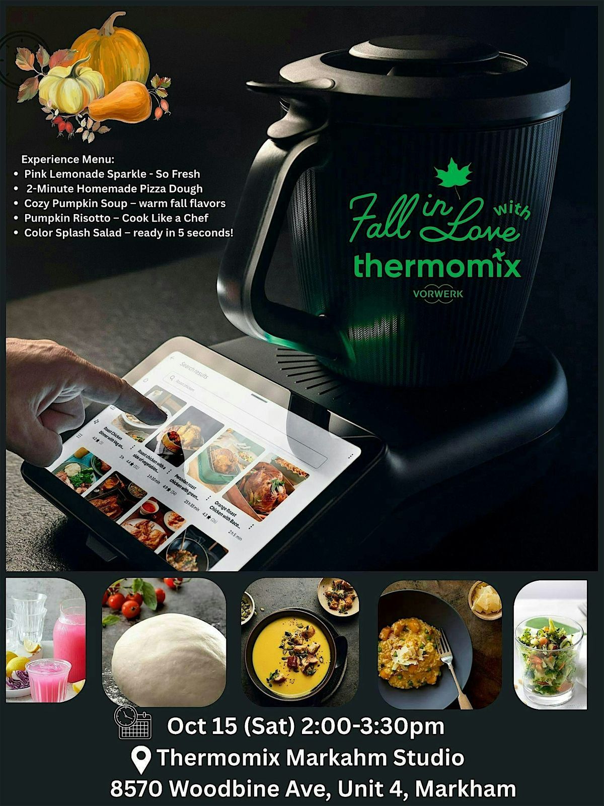 Fall in Love with Thermomix TM7, 18 October | Event in Markham | AllEvents