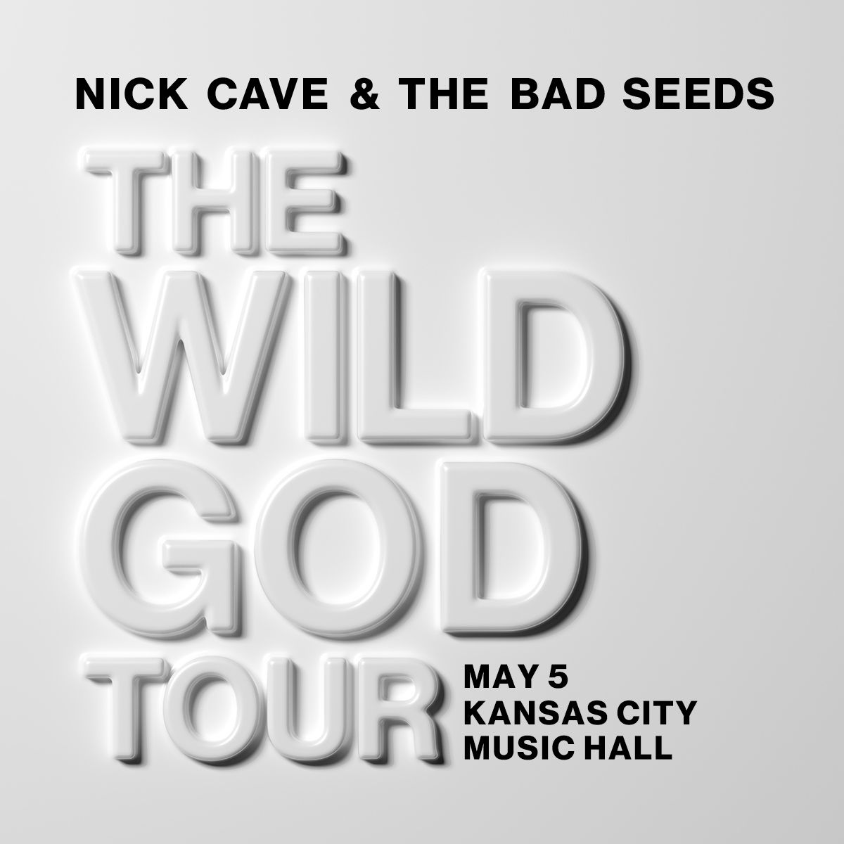 Nick Cave and the Bad Seeds at Music Hall Kansas City, 5 May | Event in Kansas City | AllEvents