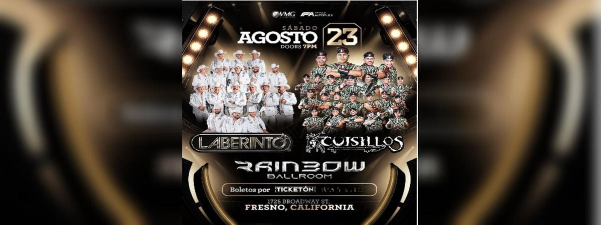 LABERINTO & CUISILLOS, 23 August | Event in Fresno | AllEvents