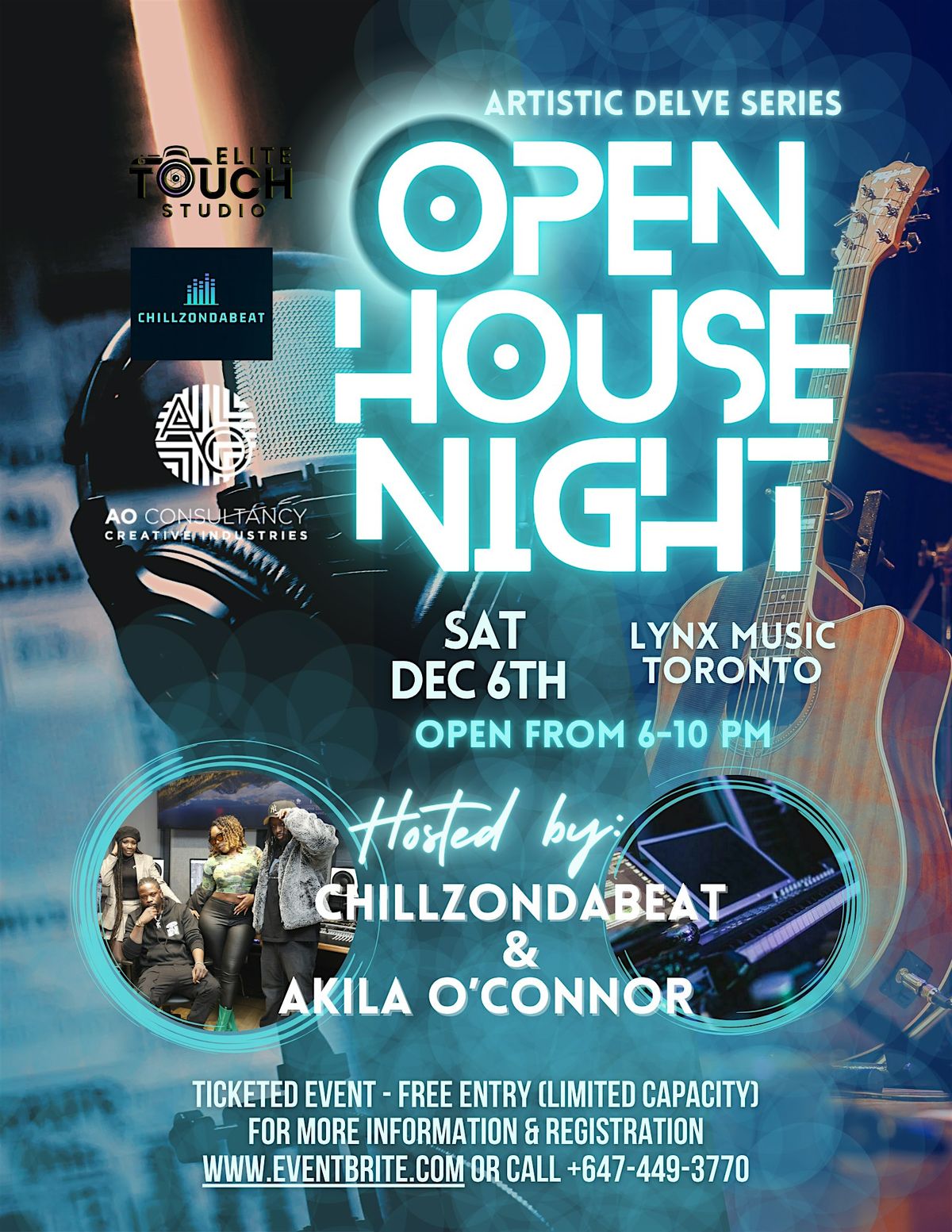 The Artistic Delve Series: Open House Event, 6 December | Event in Toronto | AllEvents