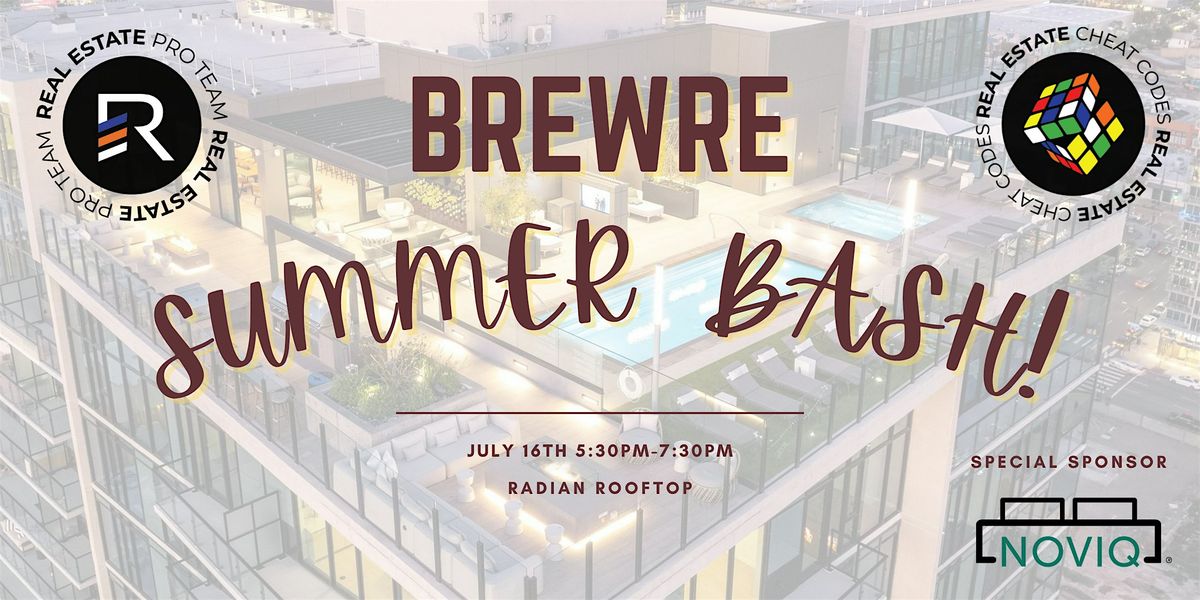 BrewRE Summer Bash!, 16 July | Event in San Diego | AllEvents