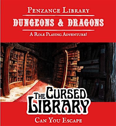 Session 5 - Dungeons and Dragons 'The Cursed Library'., 28 August | Event in Penzance | AllEvents