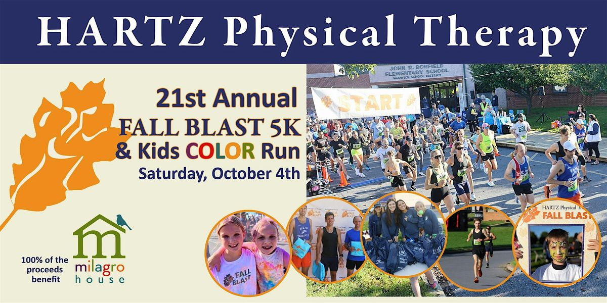 HARTZ PT Fall Blast 5K Run/Walk & Kids Color Run, 4 October | Event in Lititz | AllEvents