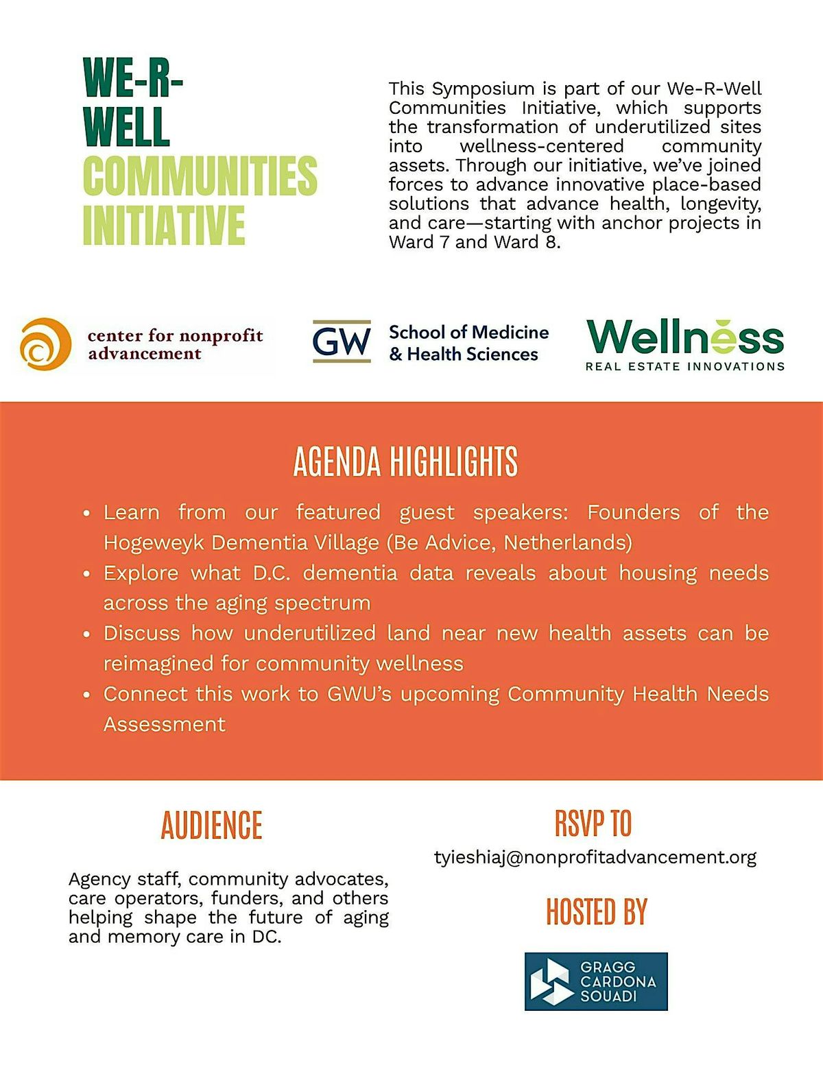 We-R-Well Communities Initiative Symposium, 9 September | Event in Washington | AllEvents