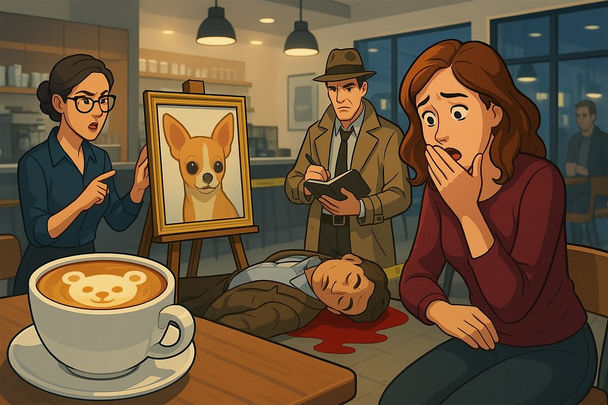 Lattes and Larceny - A M**der Mystery at Bear's Coffee, 25 September | Event in Terre Haute | AllEvents