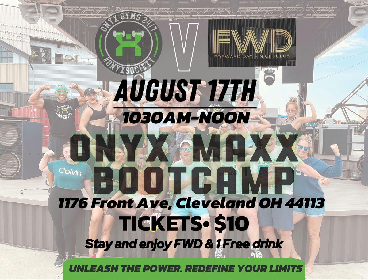 ONYX MAXX BOOTCAMP, 17 August | Event in Cleveland | AllEvents
