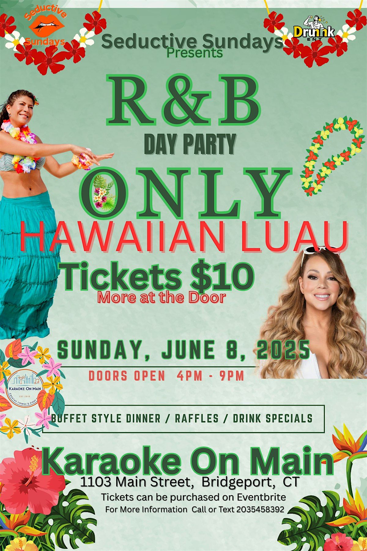 R&B Only "Day Party" - Hawaiian Luau, 8 June | Event in Bridgeport | AllEvents