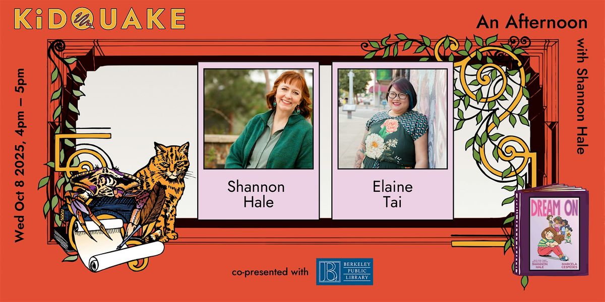 An Afternoon with Shannon Hale, 8 October | Event in Berkeley | AllEvents