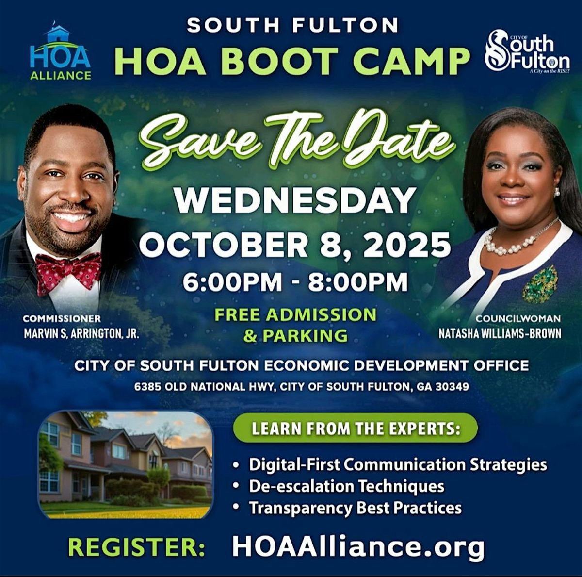 City Of South FultonHOA Boot Camp | Event in Atlanta | AllEvents