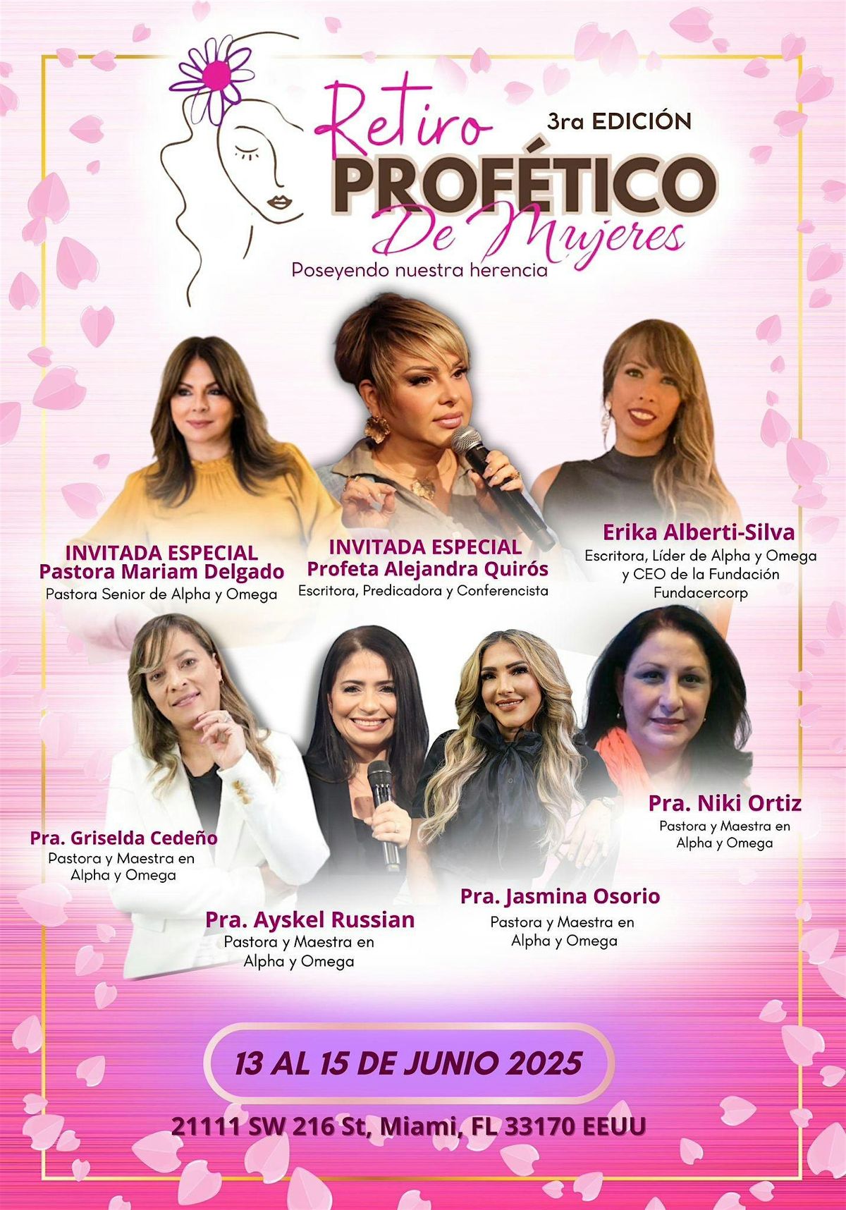 Retiro Profético 2025, 13 June | Event in Miami | AllEvents