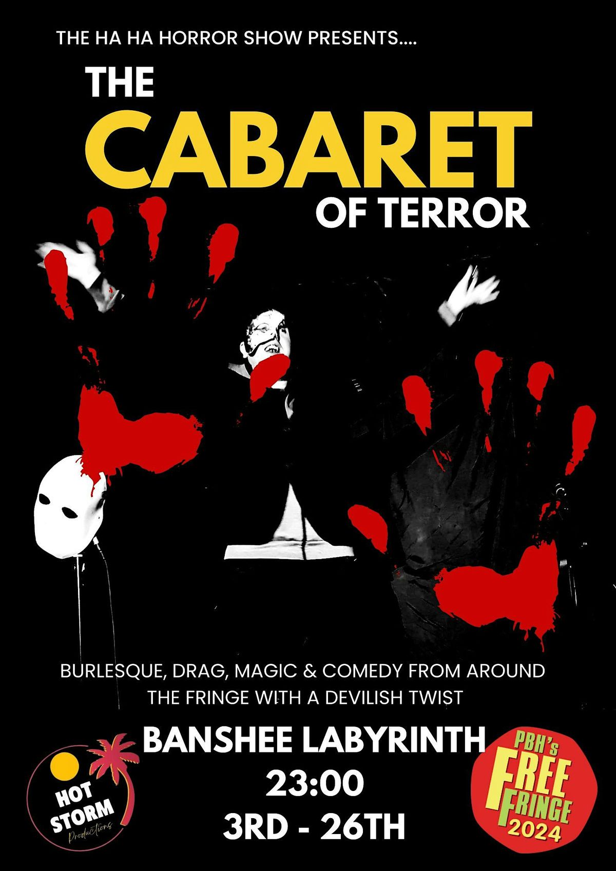 Cabaret of terror, 2 August | Event in Edinburgh | AllEvents