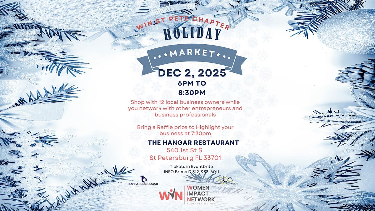 Holiday Market/Networking Mixer St Pete, 2 December | Event in St. Petersburg | AllEvents