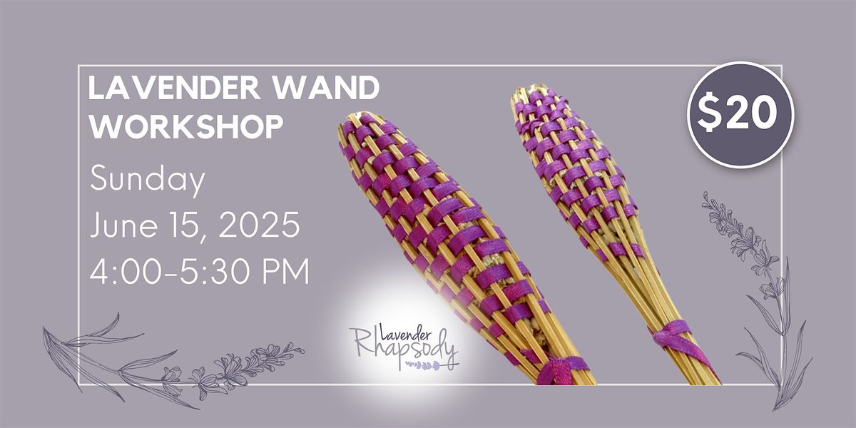 Lavender Wand Workshop, 15 June | Event in Bland | AllEvents