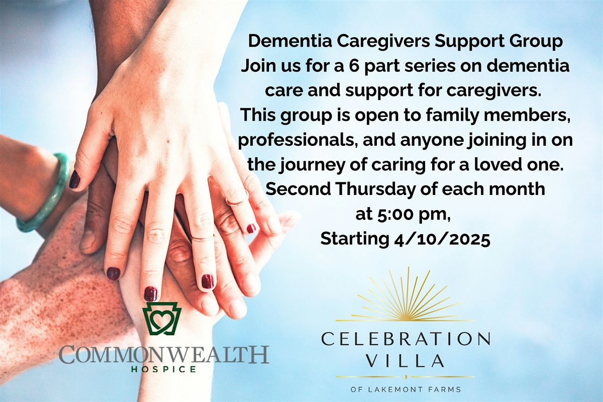 Dementia Caregiver Series Hosted by Commonwealth Hospice | Event in Bridgeville | AllEvents