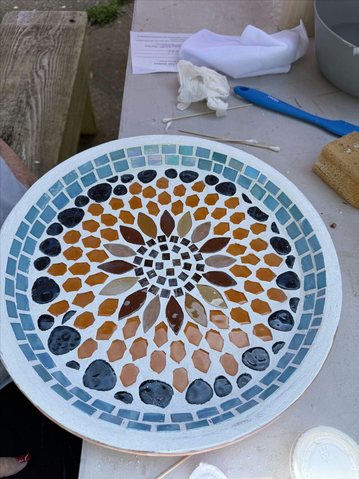 Mosaic Birdbath Class, 23 August | Event in Suffolk | AllEvents
