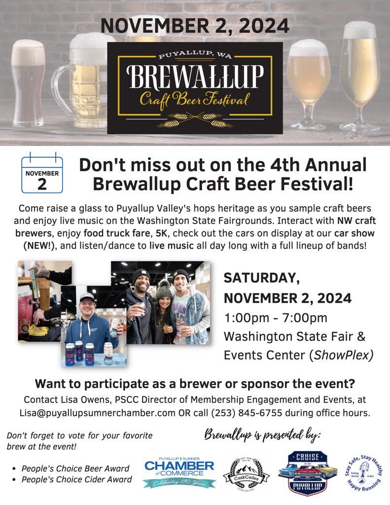 Brewallup, 31 October | Event in Puyallup | AllEvents