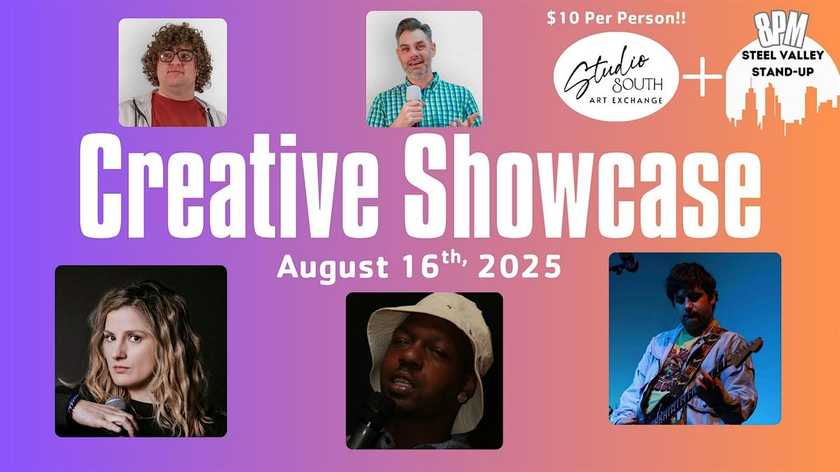 Creative Showcase, 16 August | Event in Boardman | AllEvents