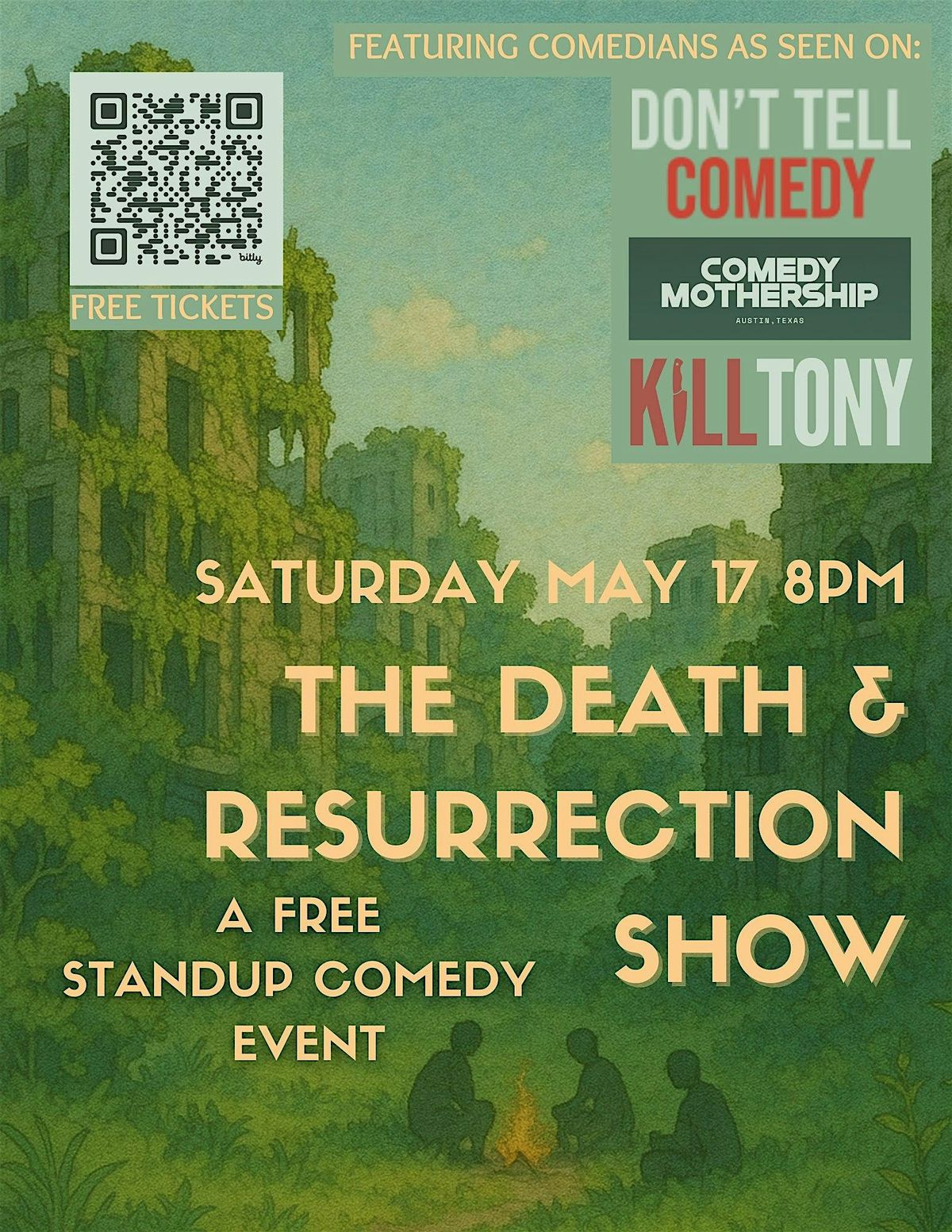 Death and Resurrection Show at Stargazer Bar, 17 May | Event in Austin | AllEvents