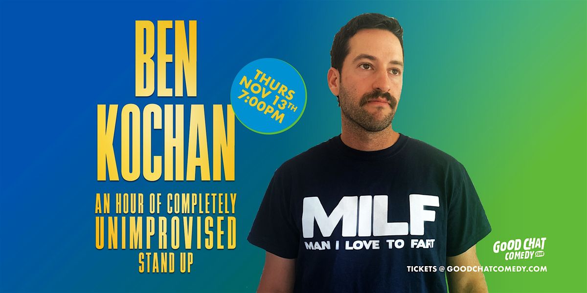 Ben Kochan | An Hour of Completely Unimprovised Stand Up, 13 November | Event in Brisbane City | AllEvents