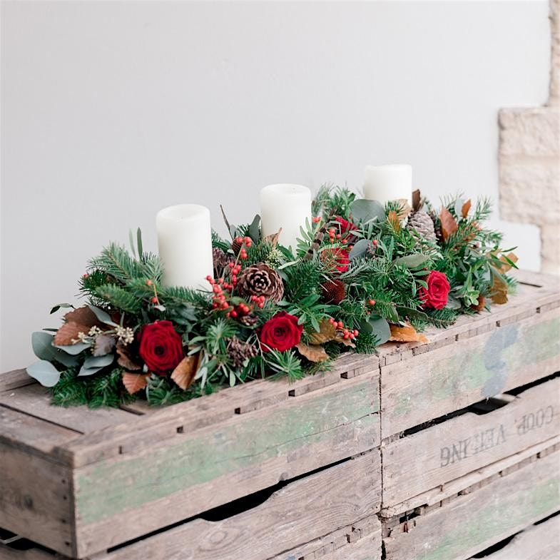 Luxury Traditional Christmas Table Arrangement Workshop, 10 December | Event in Ipswich | AllEvents