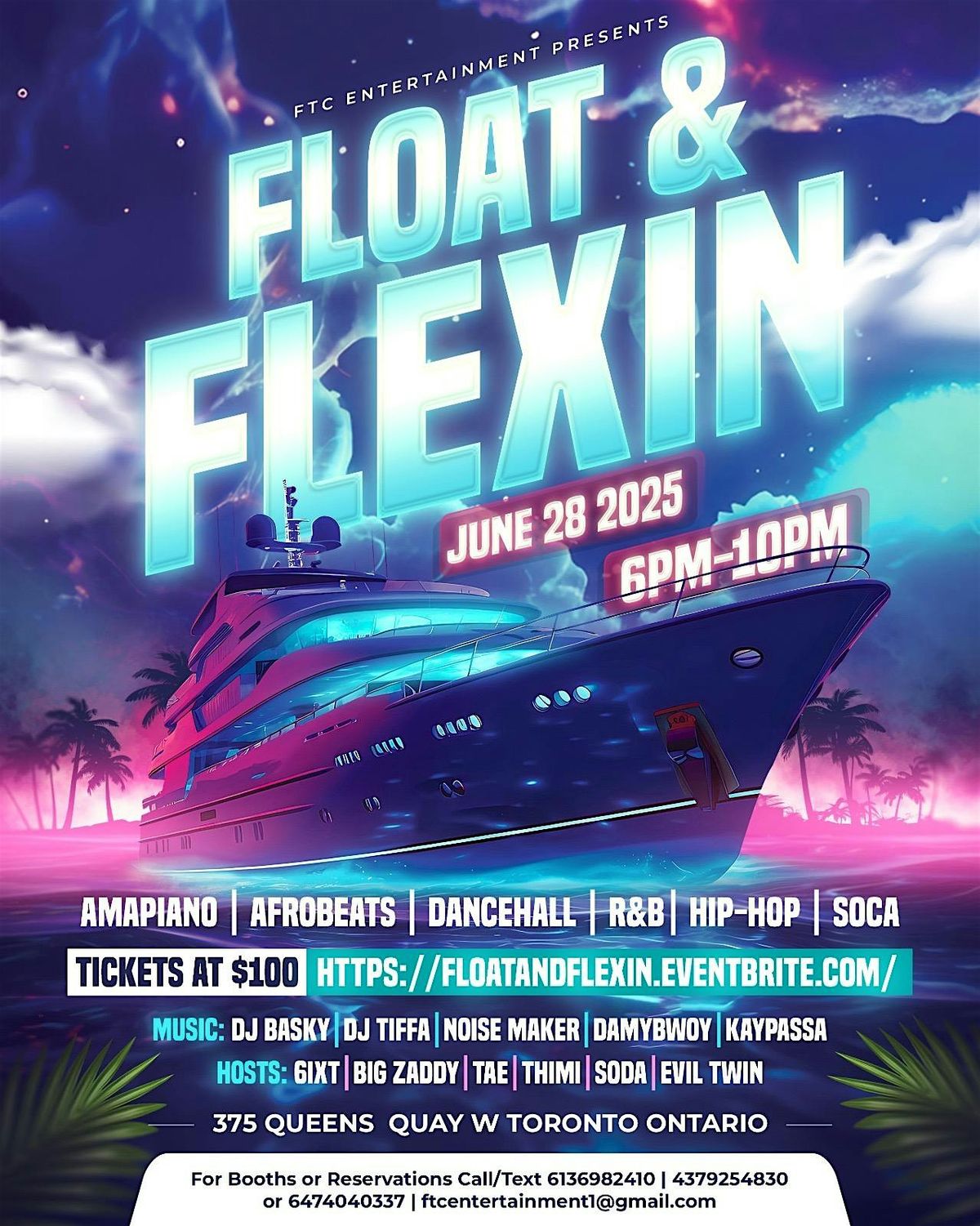 Floatin & Flexin, 28 June | Event in Toronto | AllEvents