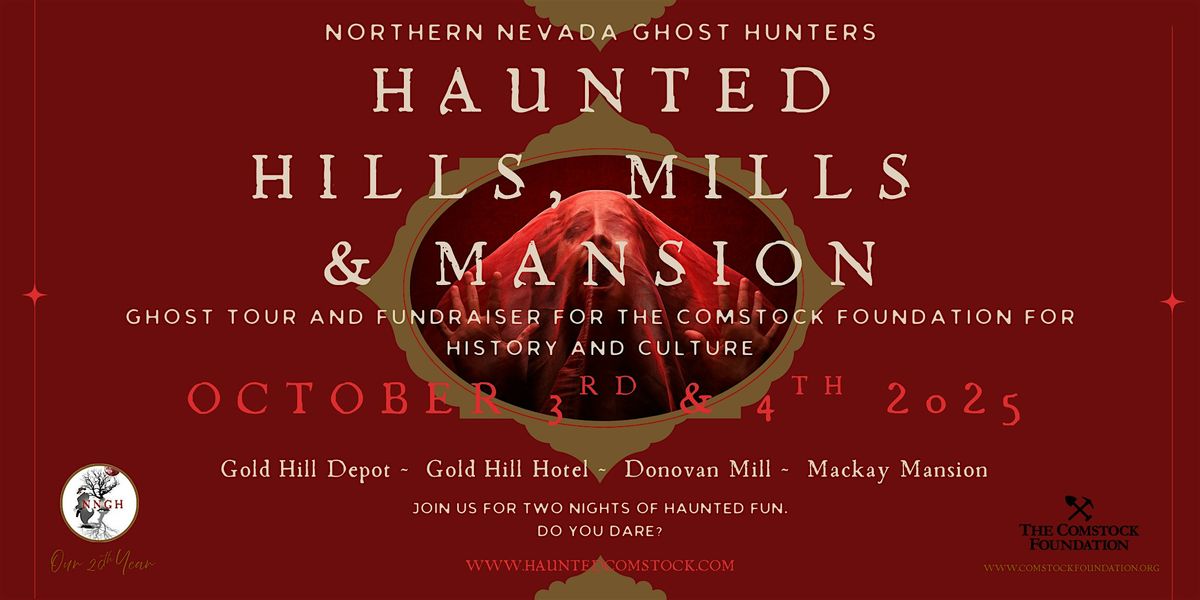 Haunted Hills, Mills, & Mansion 2025, 3 October | Event in Silver City | AllEvents