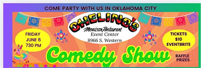 Chelino's Comedy Show, 6 June | Event in Oklahoma City | AllEvents