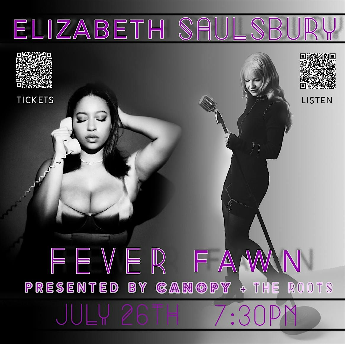 Elizabeth Saulsbury with Fever Fawn LIVE in the Roots, 26 July | Event in Dahlonega | AllEvents