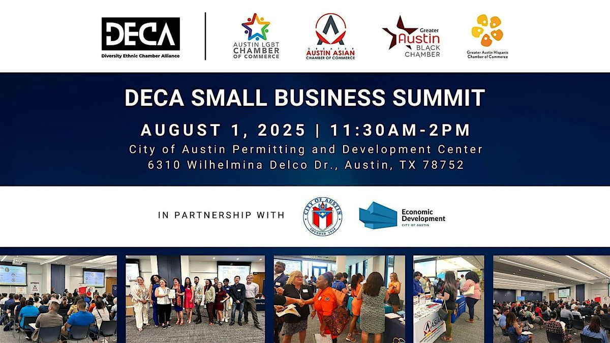 DECA Small Business Summit 2025, 1 August | Event in Austin | AllEvents