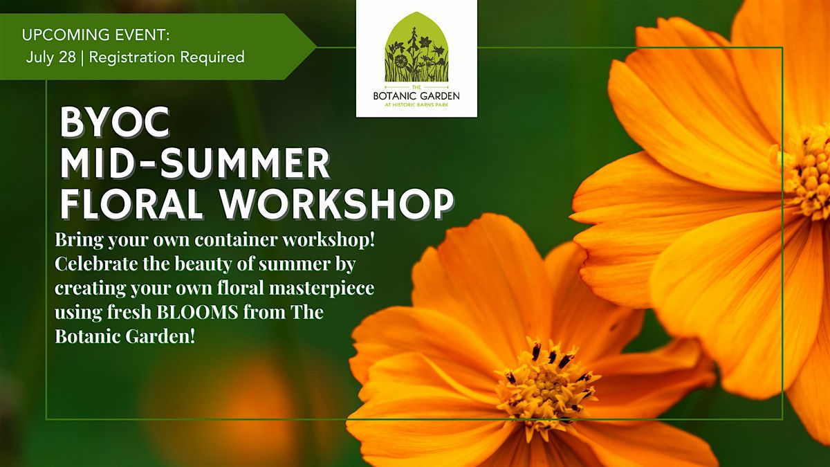BYOC: Mid-Summer Floral Workshop at The Botanic Garden! | Event in Traverse City | AllEvents