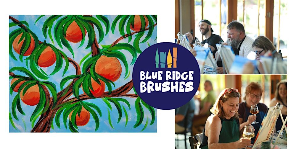 Paint + Sip: "Peach Tree" at Albemarle Cider Works, 8 August | Event in North Garden | AllEvents