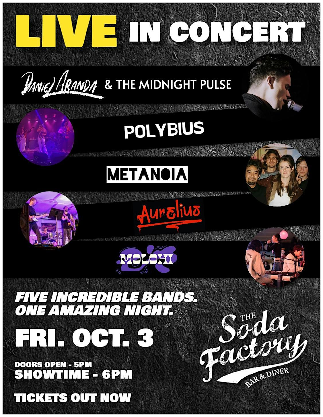 Daniel Aranda & The Midnight Pulse, 3 October | Event in Surry Hills | AllEvents