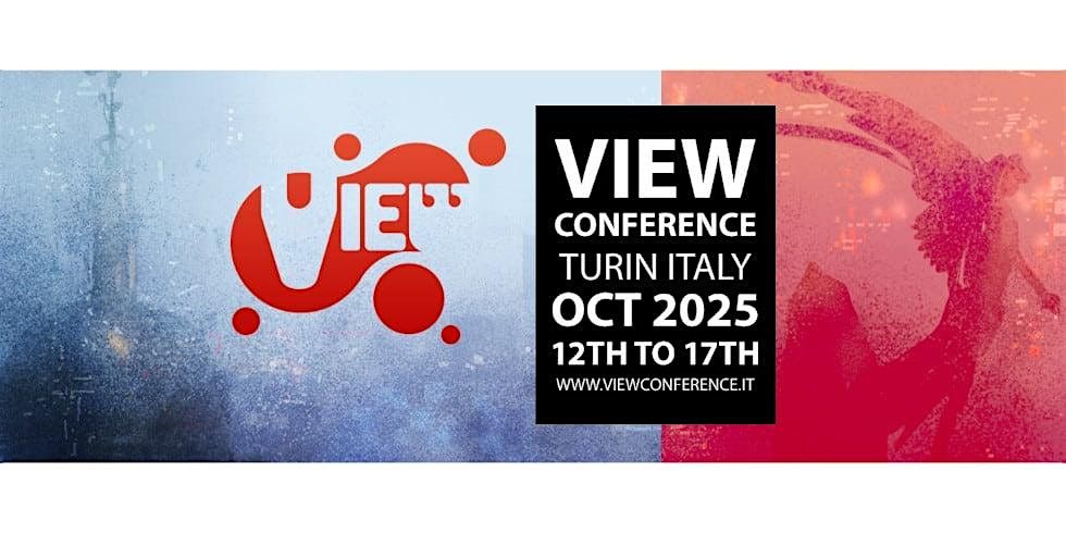 VIEW Conference 2025, 12 October | Event in Torino | AllEvents
