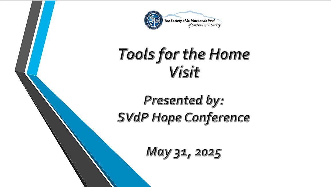 Tools for the Home Visit Training, 31 May | Event in San Ramon | AllEvents