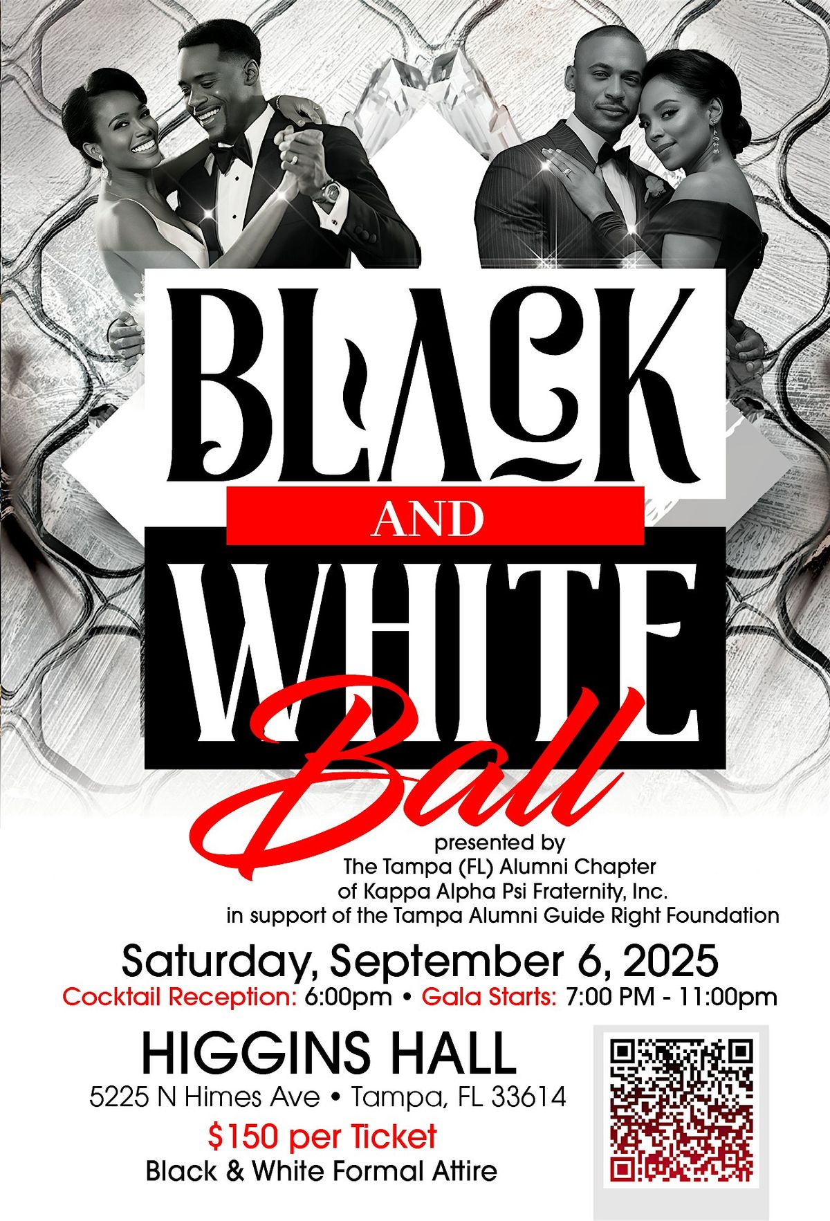 The Black and White Ball sponsored by TECO, Visit Tampa Bay, and Mosaic, 6 September | Event in Tampa | AllEvents
