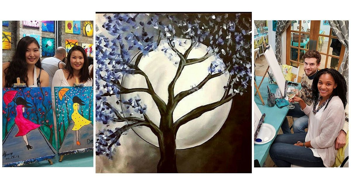 BYOB Sip & Paint Class “Moonlit Tree”, 25 September | Event in Chicago | AllEvents