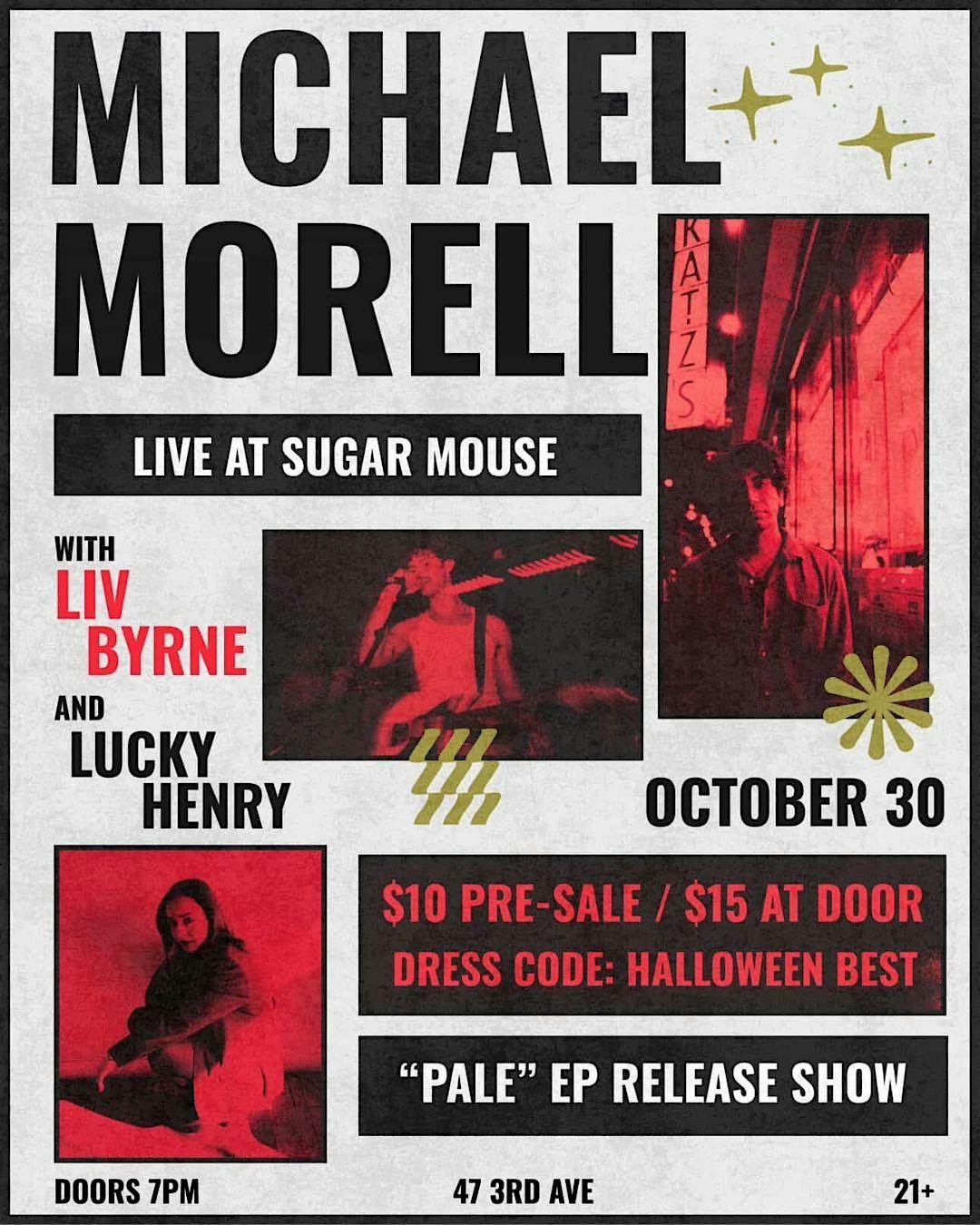 Live Byrne, Lucky Henry, Stefano Cotugno and Michael Morrell /Sugar mouse | Event in New York | AllEvents