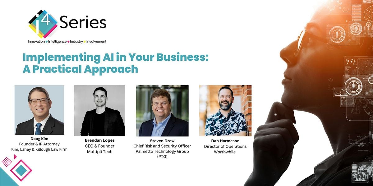 Implementing AI in Your Business: A Practical Approach, 2 September | Event in Greenville | AllEvents