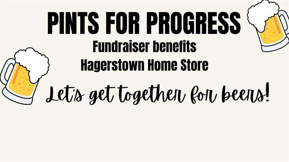 Pints For Progress, 27 August | Event in Hagerstown | AllEvents