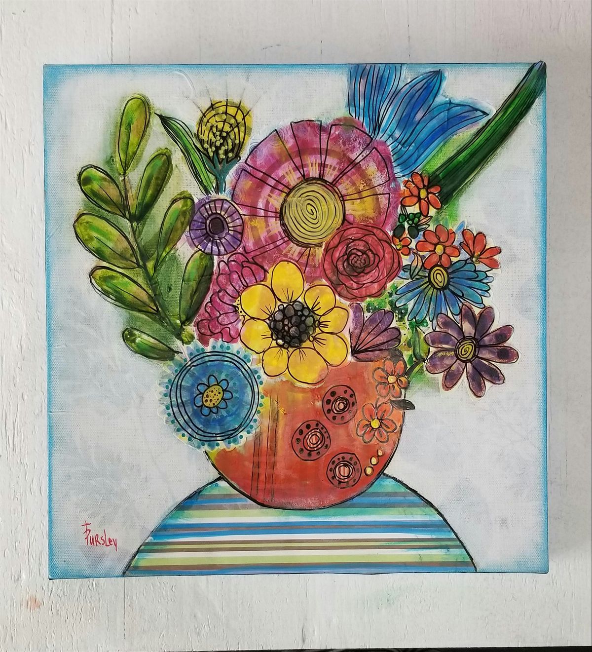 Creative Collage Bowl of Flowers, 27 September | Event in Mesa | AllEvents