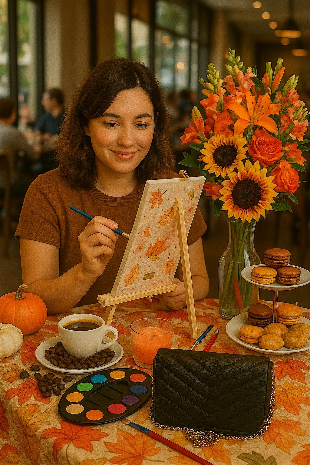 Paint, Bloom & Brew, 19 October | Event in Arlington | AllEvents