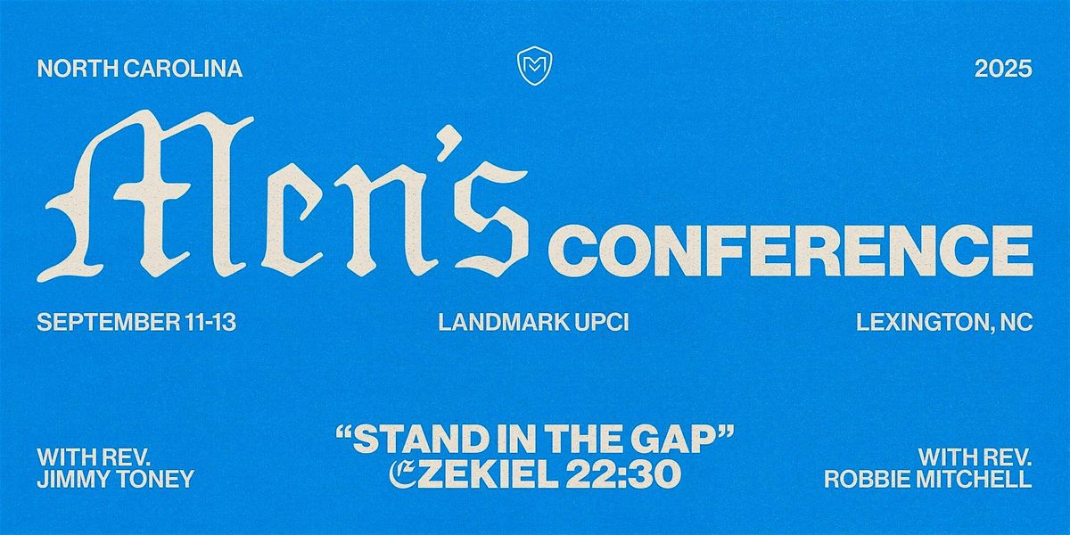 North Carolina Men's Conference 2025, 11 September | Event in Lexington | AllEvents